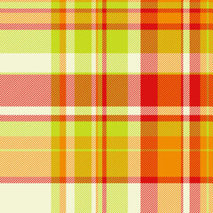 Vibrant, warmtoned plaid pattern.  Perfect for textile design, fashion, or website backgrounds.  The bright colors evoke feelings of energy and happiness.