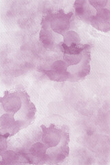 Pastel Purple Watercolor Wash Texture with Cloudy Effect Painting - Abstract Artwork, Perfect for Decorative Wallpaper, Wedding Cards, Social Media Template, Web Design, Digital Artwork