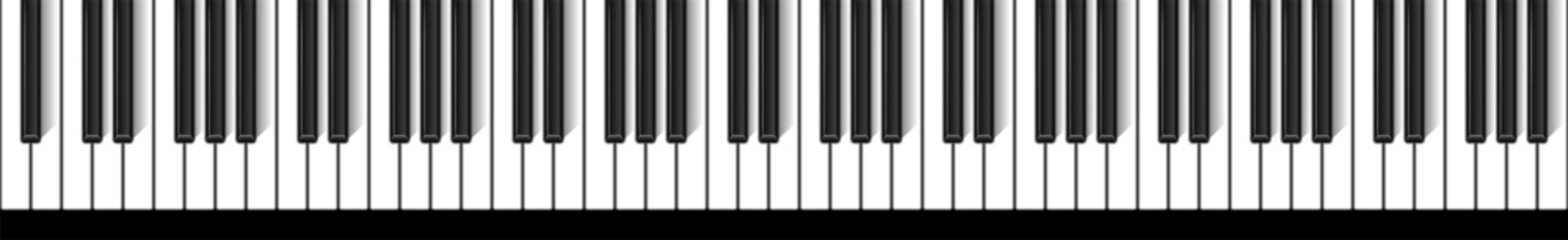 Layout of a musical keyboard © Максим Лебедик