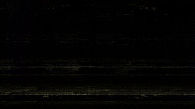 Yellow and Cyan Glitch Lines Background &mdash; Abstract Digital Noise Texture for Cyberpunk and Tech Design. Perfect for transition, tech-themed designs, cyberpunk visuals, and futuristic concepts