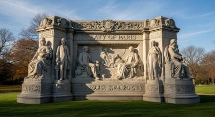 Treaty of Paris Monument: A Sculpted Legacy of American Independence
