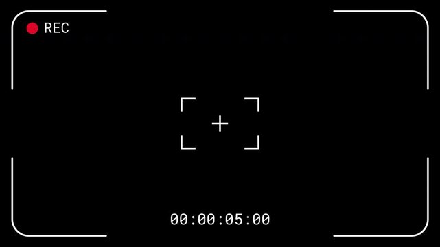 retro cam. camcorder overlay. Video recording camera screen. Video recording template. Recording with red flashing circle. Frame with video surveillance interface.