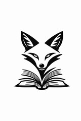 Obraz premium fox and book