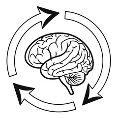 Mental Reset Symbol Icon