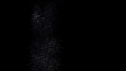 Abstract Digital Pixel Noise Glitch.Video Corruption Error