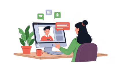 Online Class Virtual Learning Elearning