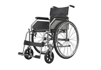 Fototapeta premium Manual Wheelchair A Symbol of Mobility and Independence on transparent background