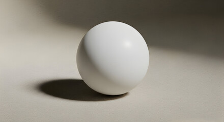 Simple White Sphere