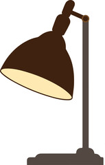 Desk Lamp Colorful Vector Illustration Design (Version: 04)