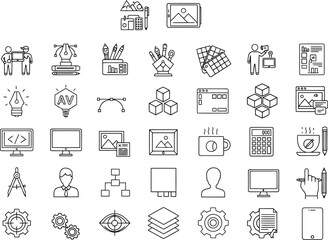 business icons set