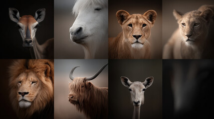 capture stunning portraits of top  animals featuring mammals that express genuine emotions