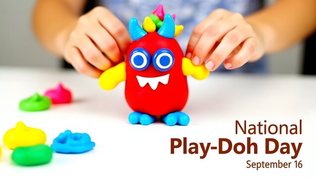 Naklejki National Play-Doh Day - September 16
