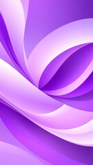 Abstract purple and white swirling shapes