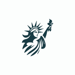 Liberty lady logo