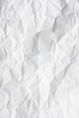 Rough white paper background. Rough white paper texture background. Clean white paper. Wrinkles. Abstract background.