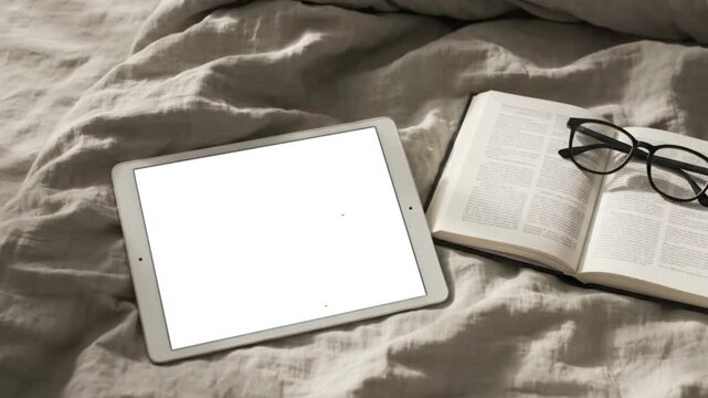 White Virtual Reality Headset for Metaverse and Gaming on Black Background