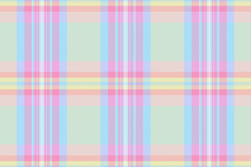 Sweet pastel plaid pattern. Delicate, soft colors create a cheerful and gentle mood, perfect for backgrounds, textiles, or packaging designs.