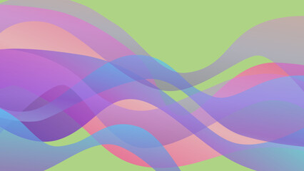 Purple and pink abstract colorful vector background with pink and blue waves. Digital dynamic gradient wallpaper. Luxury backdrop. 