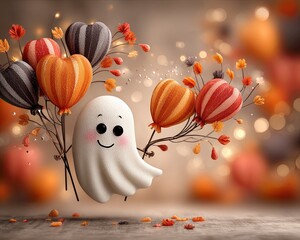 Halloween candy border sweets festive holiday banner or party invitation , colorful Halloween treats