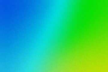 黄色と水色の淡い粒子のグラデーション背景ノイズ