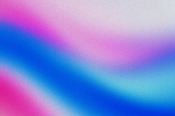 ピンクと青の淡い粒子のグラデーション背景ノイズ