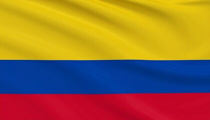 Naklejka premium Flag of Colombia