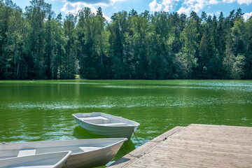 Lake Purgatsi. Nelijarve, Aegviidu, Estonia