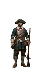 Obraz premium A soldier of the Franco-Dutch War