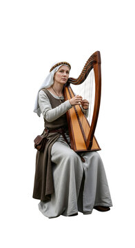 A Trobairitz (female troubadour) of the 12th century