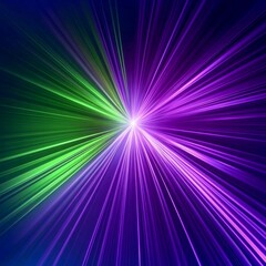vivid gradient background for dance celebration theme strong mix of violet and neon green light ray overlays abstract movement digital art in k resolution and central glow