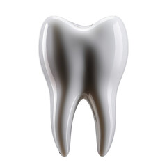 tooth isolated on white background