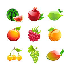 Fruit Vegetable Vector Design Collection