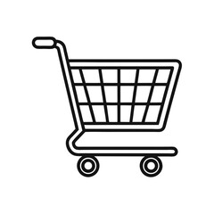 shopping cart vector illustration
