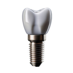 dental implant isolated on white background