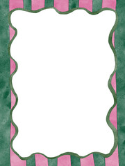 Obraz premium Whimsical hand drawn frame