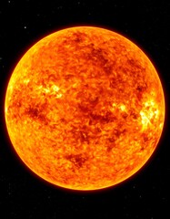 Fiery orb of the solar system (1)