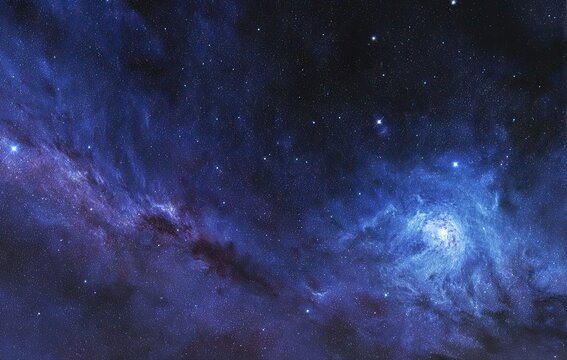 Cosmic nebulae in deep space (1)