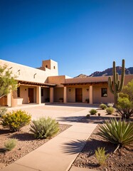 Minimalist Desert Monastery Retreat