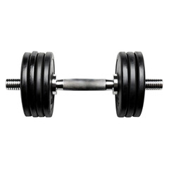 Naklejka premium black barbell