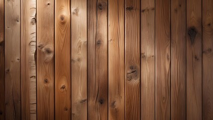 Fototapeta premium Rustic Alpine Teak Plank Wall with Natural Grain – Wooden Teak Wall Art That Brings Cozy Mountain Charm and Organic Warmth to Interiors with Its Raw Texture and Earthy Elegance