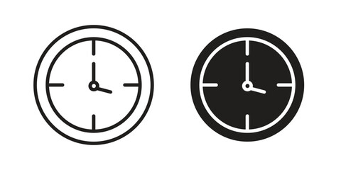 Clock seven icon