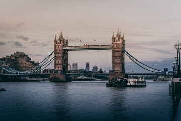 Obraz premium Beautiful shot of Tower Bridge in London