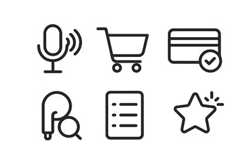 Interactions with digital shopping tools and features that enhance the online purchasing experience