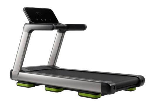 Wide-belt treadmill with shock absorption technology for joint-friendly exercise