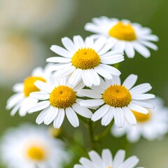 Fototapeta premium Close-up of white daisies