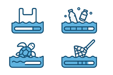 Environmental conservation efforts in aquatic habitats through plastic waste reduction