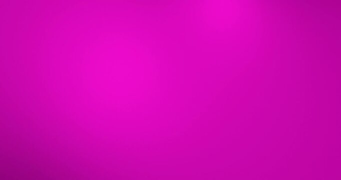 Abstract blurred magenta pink gradient background video. Smooth vibrant fuchsia tones with soft glow and light fade. Minimal modern backdrop loop for motion graphics, presentations, or digital design.