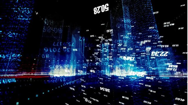binary code background