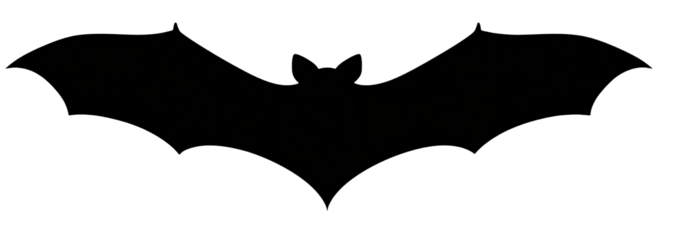 Dramatic Bat Silhouette Symbolizing Power and Mystery