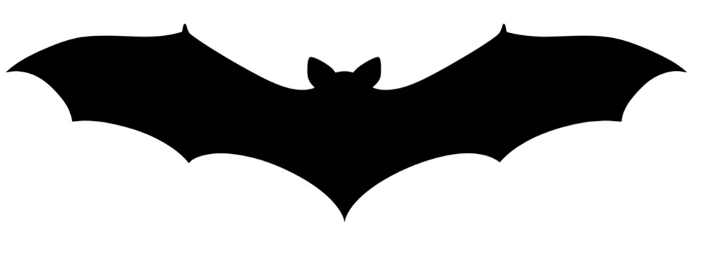 Dramatic Bat Silhouette Symbolizing Power and Mystery - Powered by Adobe